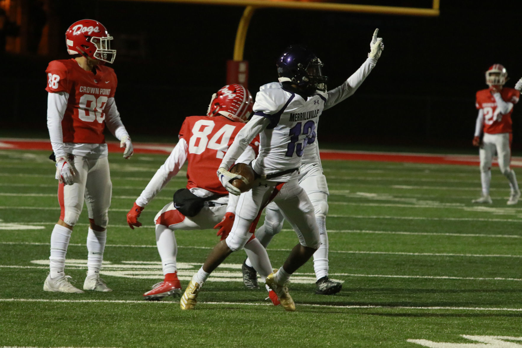 Gallery: Football Sectional - Merrillville at Crown Point
